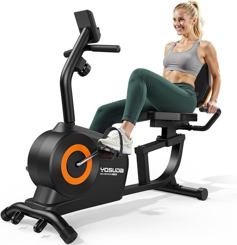 Recumbent exercise bike - recumbent,