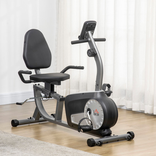 Homcom exercise bike - exercise, lcd